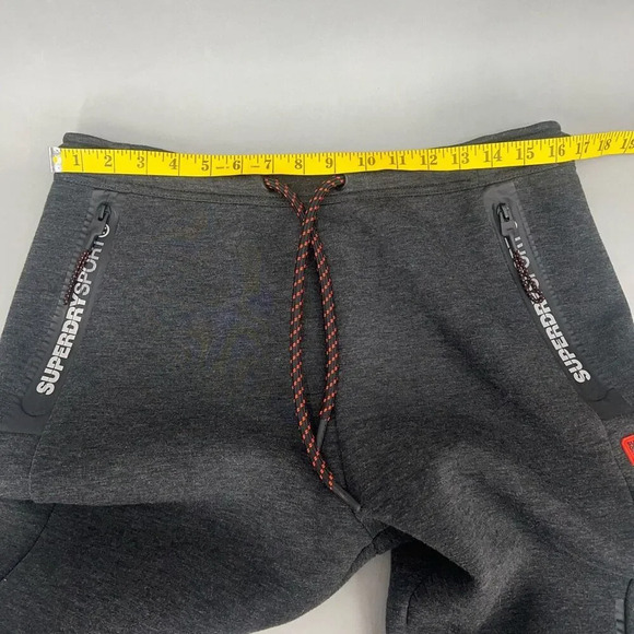 Superdry Gym Tech Stretch Joggers Mens Large Athletic Streetwear Sports Cozy - Picture 8 of 16